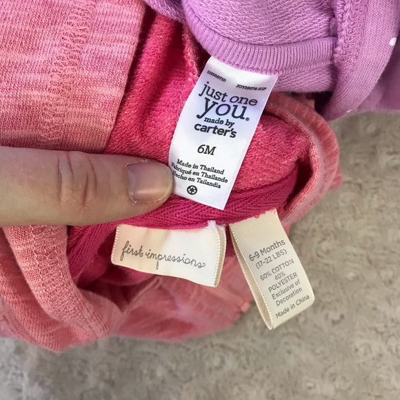 Baby Girl Light Jacket Bundle Butterfly Hearts - Picture 6 of 6